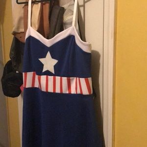 Torrid Captain America Cosplay Dress SIZE 2